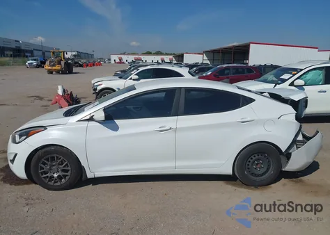 2016 Hyundai Elantra Se из США, поврежденный, VIN 5NPDH4AE5GH720127